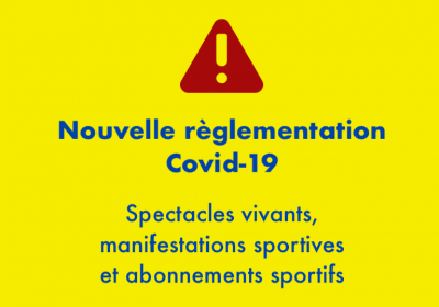 Covid-19 : Nouvelles règles de remboursement des manifestations sportives et culturelles et des clubs de sport