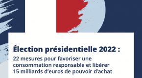 Candidats à l’élection présidentielle : Engagez-vous pour favoriser une consommation responsable et libérer au moins 15 milliards d’euros de pouvoir d’achat ! 