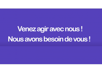 Un grand MERCI à nos bénévoles pour leur engagement