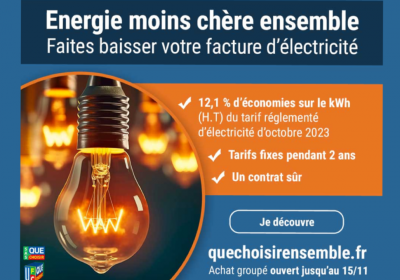 ENERGIE MOINS CHÈRE ENSEMBLE : Déjà 1298 sarthois ont fait baisser leur facture d’électricité