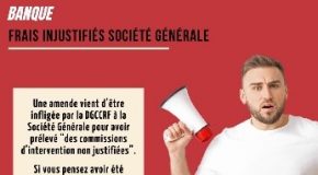 Frais injustifiés Société Générale