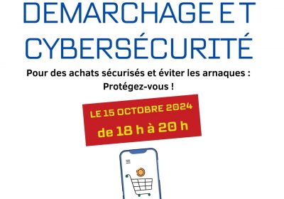 Conférence « démarchage et cybersécurité » Sablé-sur-Sarthe